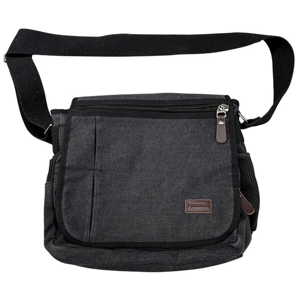 Modoker Other - Modoker Messenger Bag Men OS Black Canvas Crossbody Vintage Shoulder Satchel Bag